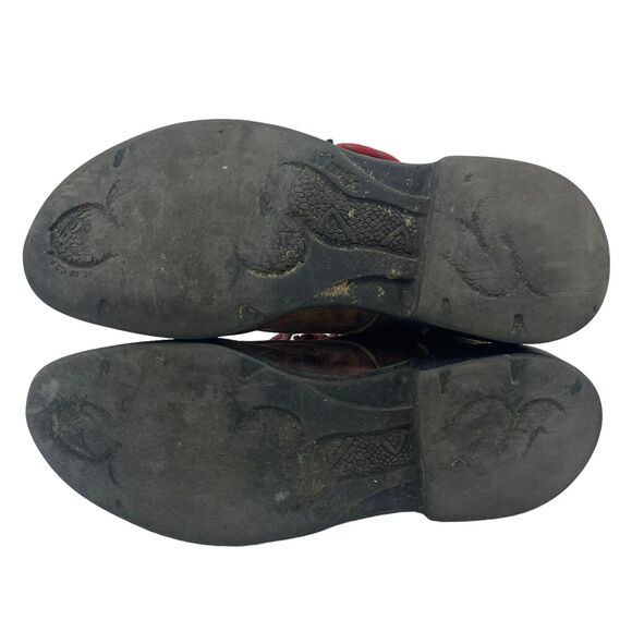 Red Wing 931 Men’s 9.5 D Leather Logger Work Boot Diamondback Sole - Picture 6 of 9